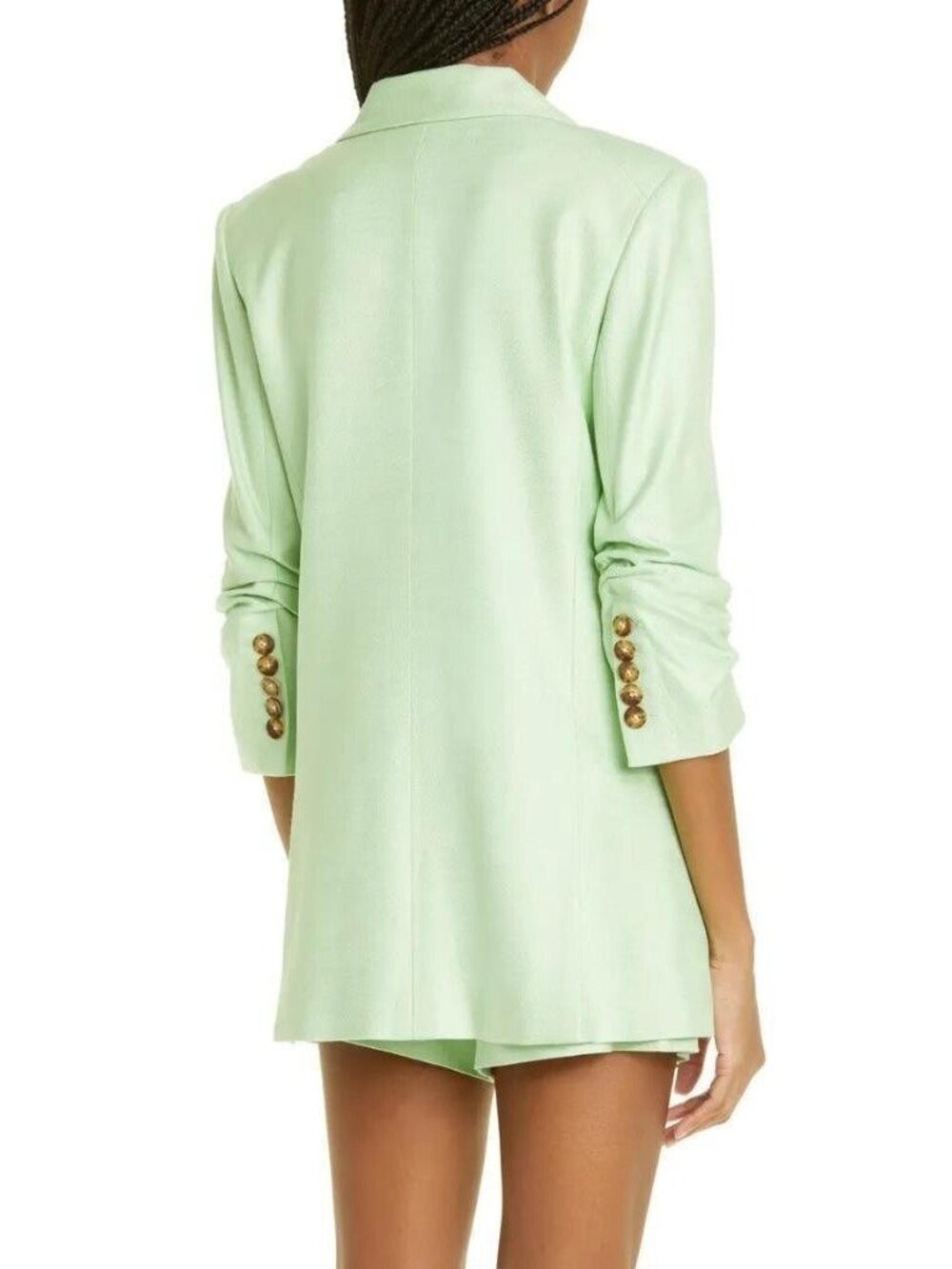 Veronica Beard Women's Rupert Dickey Jacket Blazer in Pistachio Size 10 - Picture 2 of 3